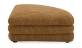 Lowtide Curved Ottoman Amber Glow by Moe's Home at Eve Furniture