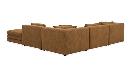 Lowtide Dream Modular Sectional Amber Glow by Moe's Home at Eve Furniture