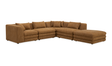 Lowtide Dream Modular Sectional Amber Glow by Moe's Home at Eve Furniture