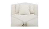Lowtide Dream Modular Sectional Warm White by Moe's Home at Eve Furniture