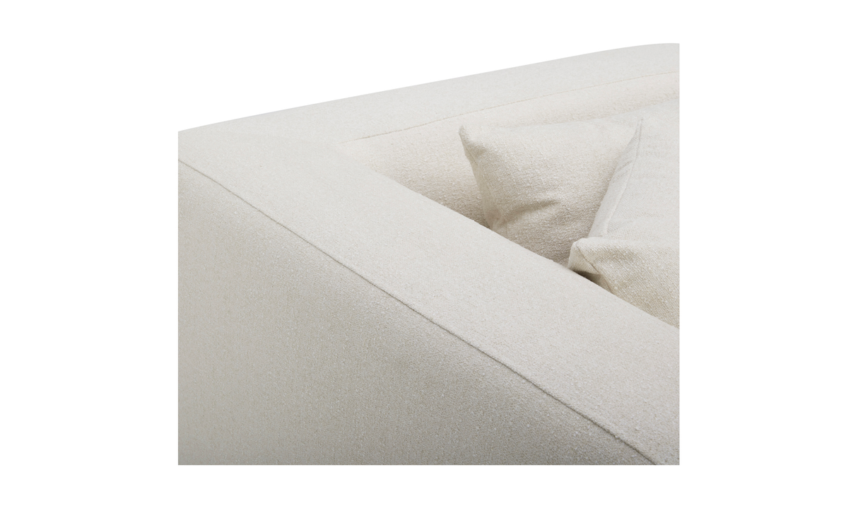 Lowtide Dream Modular Sectional Warm White by Moe's Home at Eve Furniture