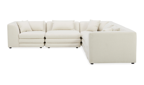 Lowtide Dream Modular Sectional Warm White by Moe's Home at Eve Furniture