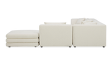Lowtide Dream Modular Sectional Warm White by Moe's Home at Eve Furniture