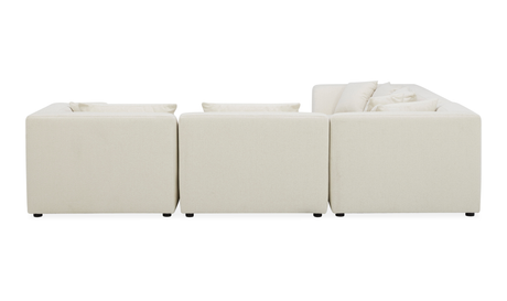 Lowtide Dream Modular Sectional Warm White by Moe's Home at Eve Furniture