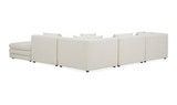 Lowtide Dream Modular Sectional Warm White by Moe's Home at Eve Furniture