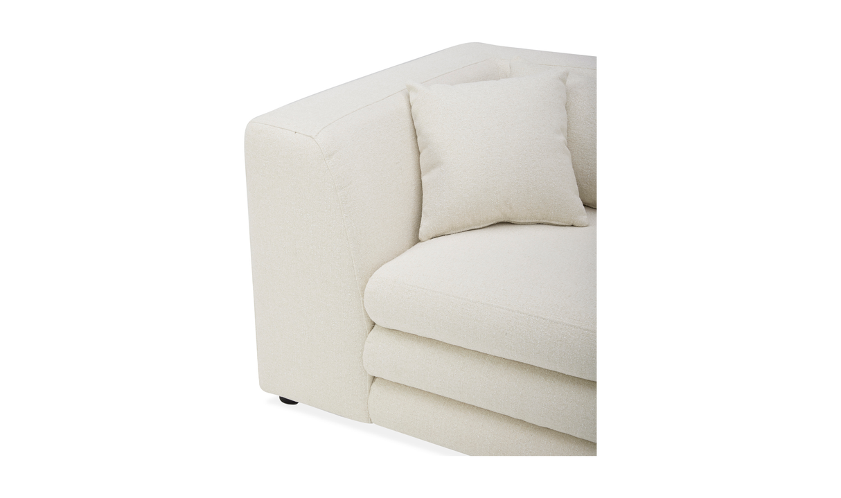 Lowtide Dream Modular Sectional Warm White by Moe's Home at Eve Furniture