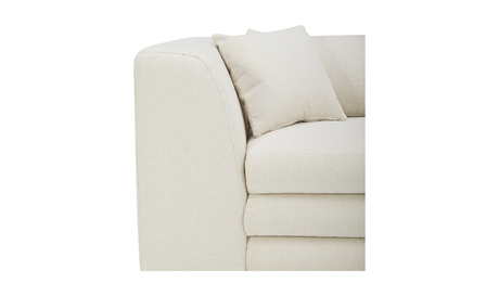 Lowtide Dream Modular Sectional Warm White by Moe's Home at Eve Furniture