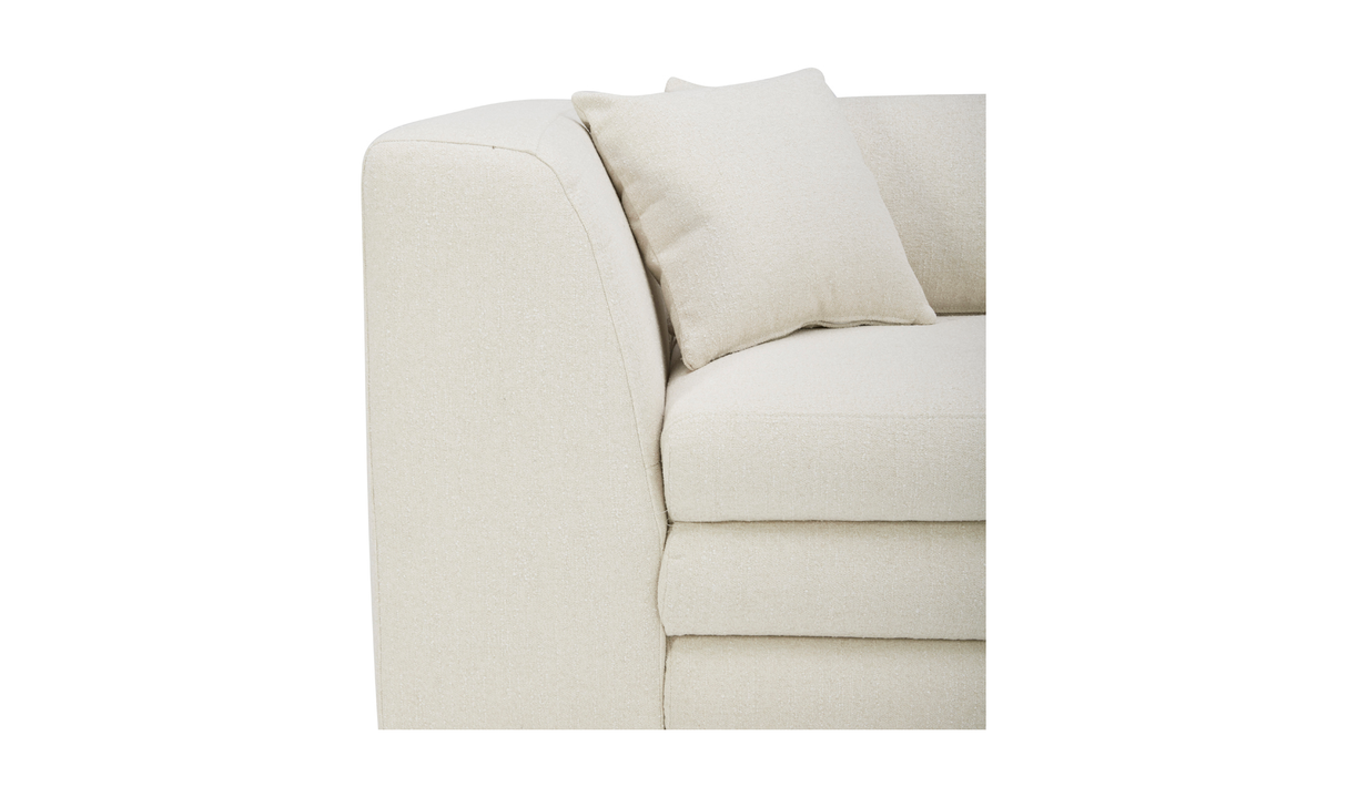 Lowtide Dream Modular Sectional Warm White by Moe's Home at Eve Furniture