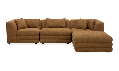Lowtide Lounge Modular Sectional Amber Glow by Moe's Home at Eve Furniture