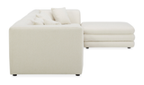 Lowtide Lounge Modular Sectional Warm White by Moe's Home at Eve Furniture