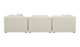 Lowtide Lounge Modular Sectional Warm White by Moe's Home at Eve Furniture