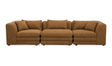 Lowtide Modular Sofa Amber Glow by Moe's Home at Eve Furniture