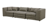 Lowtide Modular Sofa - Stone Tweed by Moe's Home at Eve Furniture