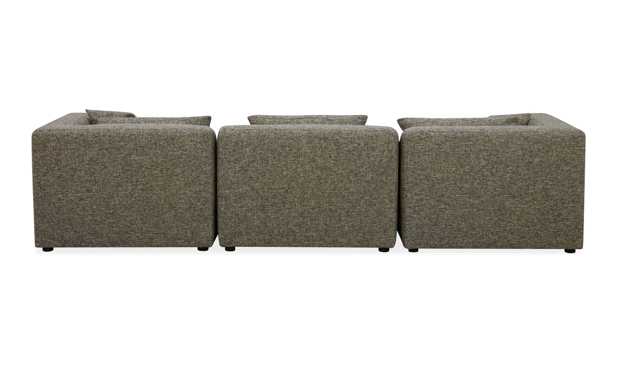 Lowtide Modular Sofa - Stone Tweed by Moe's Home at Eve Furniture