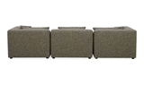 Lowtide Modular Sofa - Stone Tweed by Moe's Home at Eve Furniture