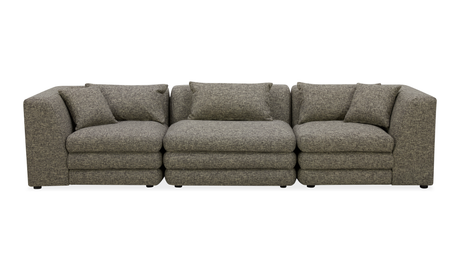 Lowtide Modular Sofa - Stone Tweed by Moe's Home at Eve Furniture