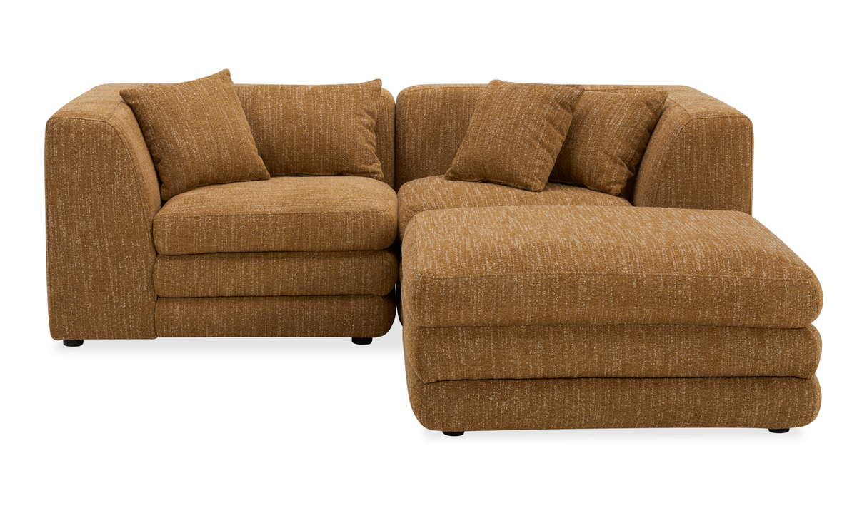 Lowtide Nook Modular Sectional Amber Glow by Moe's Home at Eve Furniture