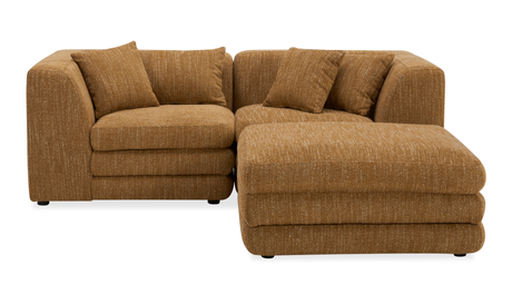 Lowtide Nook Modular Sectional Amber Glow by Moe's Home at Eve Furniture