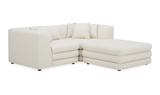lowtide nook modular sectional - warm white by Moe's Home at Eve Furniture