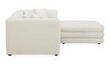 lowtide nook modular sectional - warm white by Moe's Home at Eve Furniture