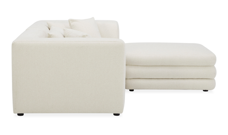 lowtide nook modular sectional - warm white by Moe's Home at Eve Furniture