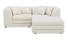 lowtide nook modular sectional - warm white by Moe's Home at Eve Furniture