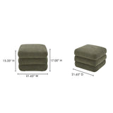 Lowtide Shadowed Green Stool by MOES at Eve Furniture