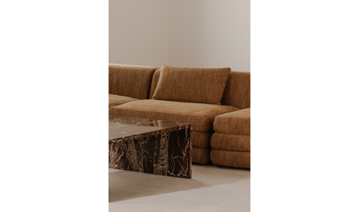 Lowtide Slipper Chair Amber Glow by Moe's Home at Eve Furniture