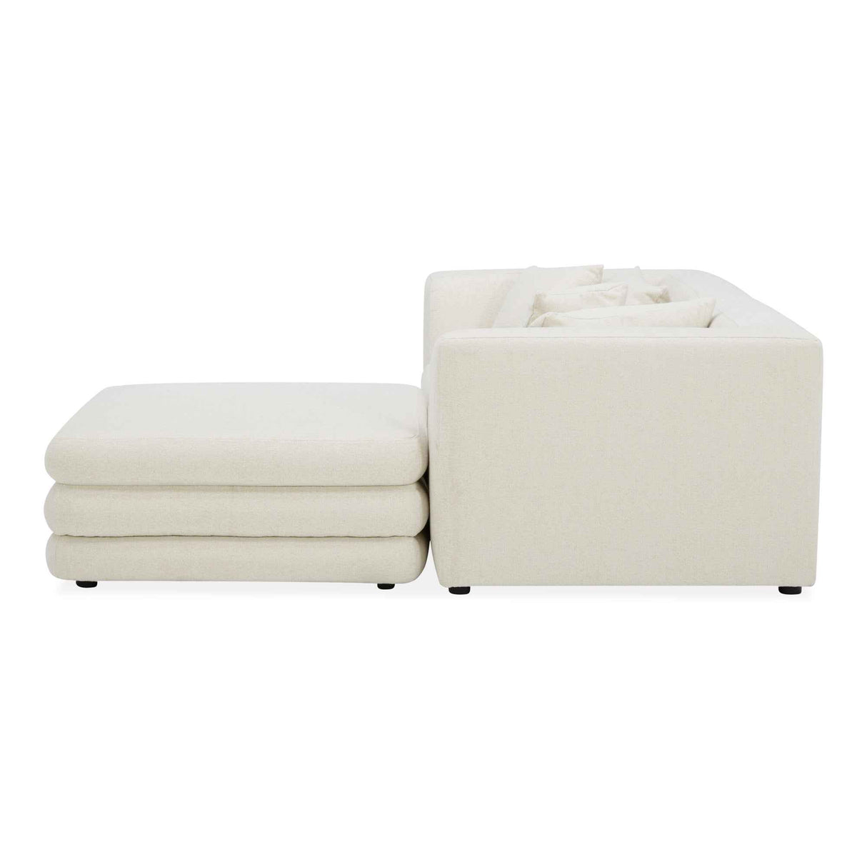 Lowtide Warm White Nook Modular Sectional