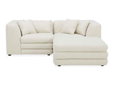 Lowtide Warm White Nook Modular Sectional