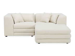 Lowtide Warm White Nook Modular Sectional