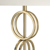 Loxton Gold Floor Lamp by Crestview at Eve Furniture