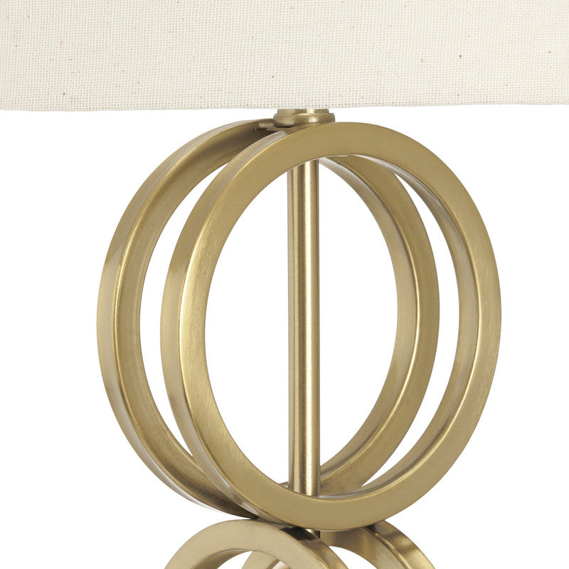 Loxton Gold Table Lamp (Set of 2) by Crestview at Eve Furniture