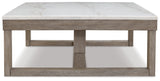 Loyaska Brown/Ivory Coffee Table