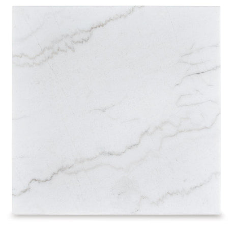 Loyaska Brown/Ivory End Table by Ashley at Eve Furniture