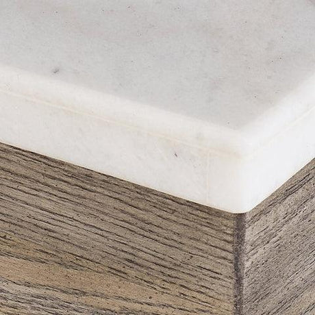 Loyaska Brown/Ivory End Table by Ashley at Eve Furniture