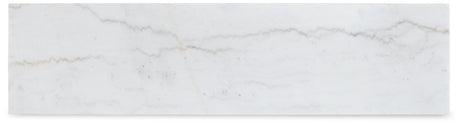 Loyaska Brown/Ivory Sofa Table by Ashley at Eve Furniture