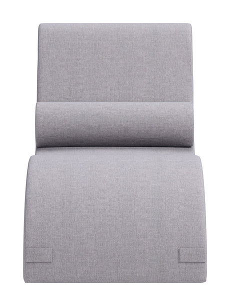 Luanda Gray Outdoor Chaise Lounge by Zuomod at Eve Furniture