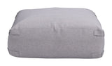 Luanda Gray Outdoor Ottoman by Zuomod at Eve Furniture