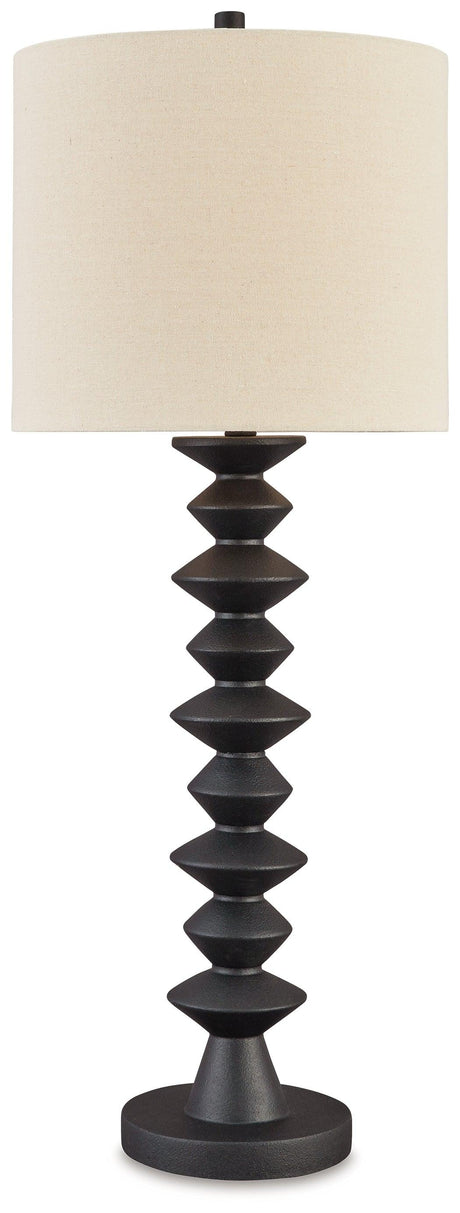 Luanndon Black Buffet Lamp by Ashley at Eve Furniture