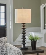 Luanndon Black Buffet Lamp