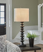 Luanndon Black Buffet Lamp by Ashley at Eve Furniture
