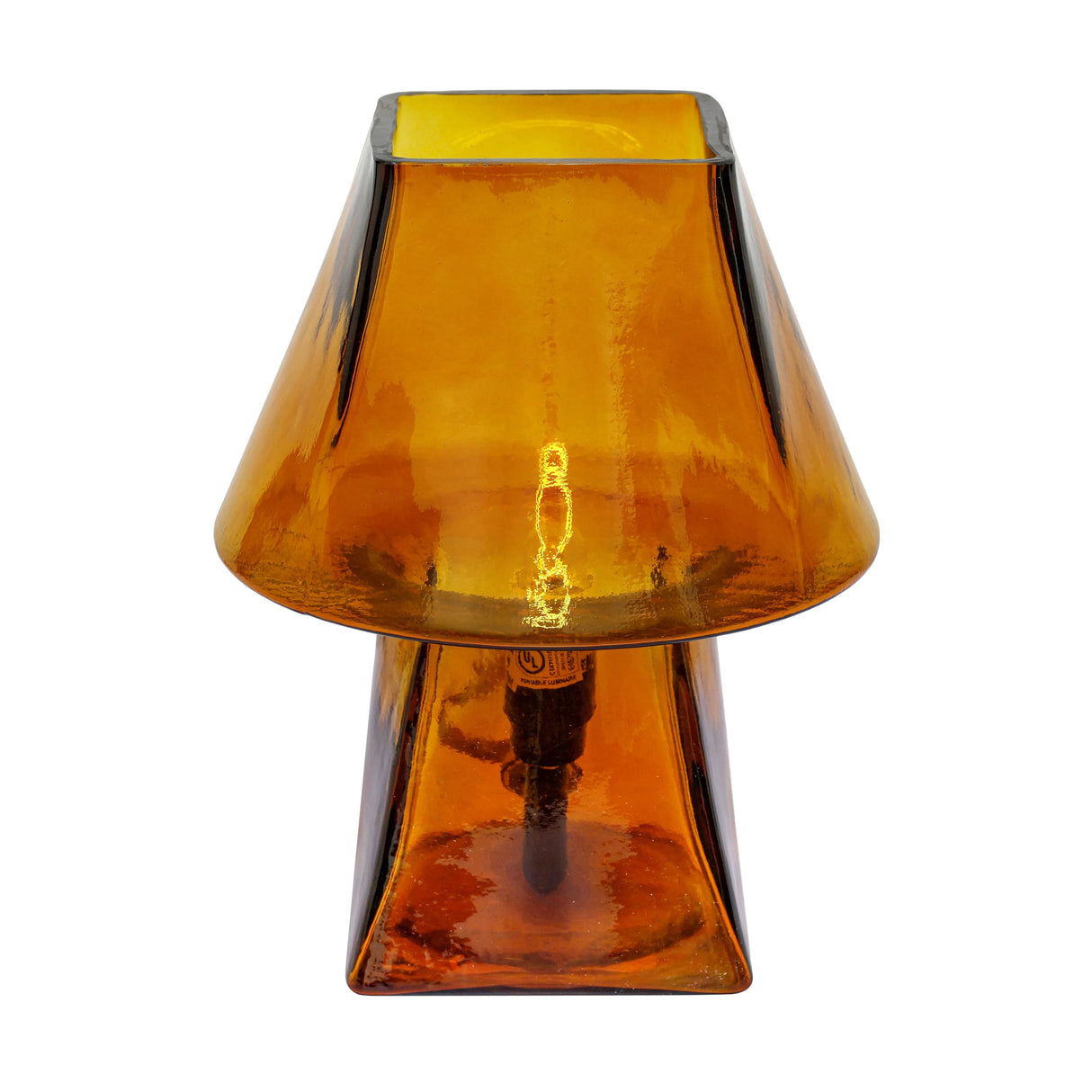 Luca Glass Mini Table Lamp by TOV Furniture at Eve Furniture