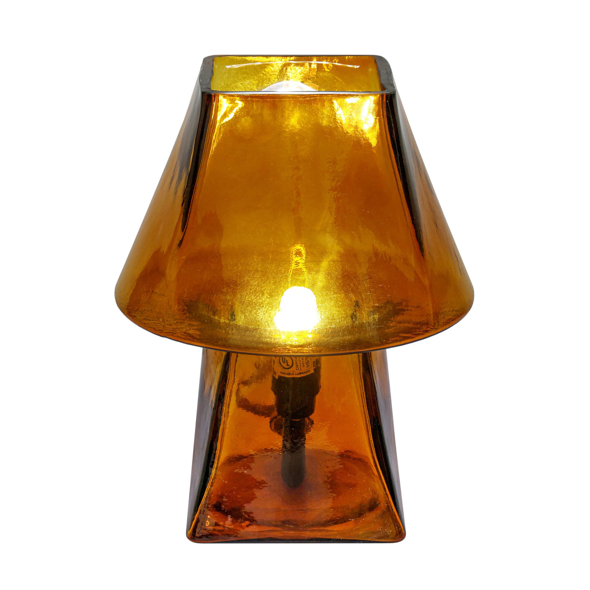 Luca Glass Mini Table Lamp by TOV Furniture at Eve Furniture