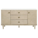 Lucaire Sandstone 2-door 3-drawer Cultured Marble Top Sideboard by Coaster at Eve Furniture