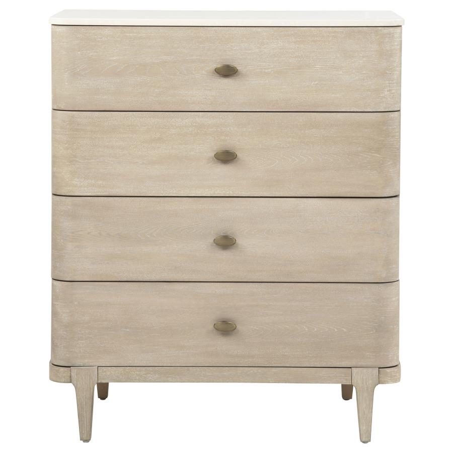 Lucaire Sandstone 5-drawer Chest of Drawers