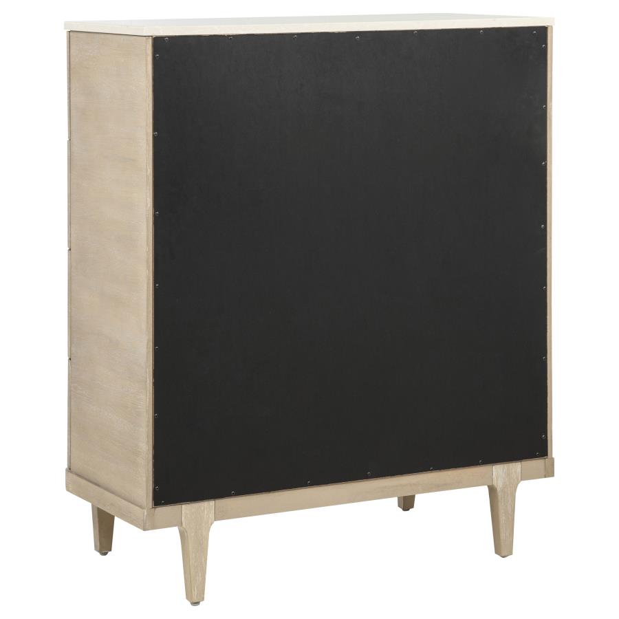 Lucaire Sandstone 5-drawer Chest of Drawers