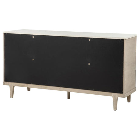 Lucaire Sandstone 6-drawer Dresser Cabinet by Coaster at Eve Furniture
