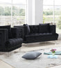 Lucas Black Loveseat by Happy Homes at Eve Furniture