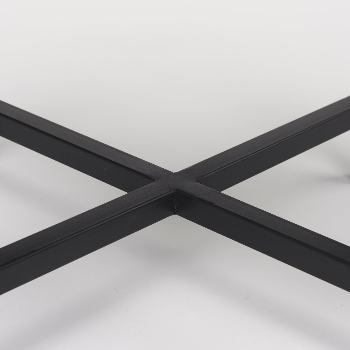 Lucas III (Set of 2) 15L x 15W; 12L x 12W White Marble W/Black Iron Frame Accent Tables by Mercana at Eve Furniture
